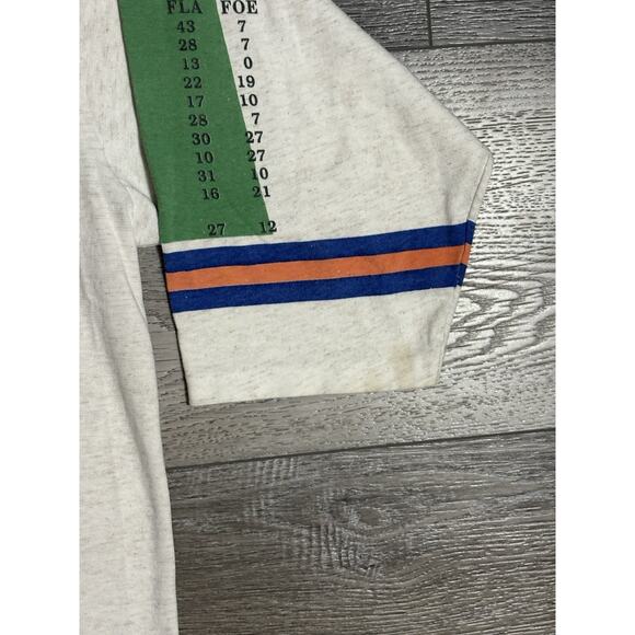 1977 Vintage Long Game University Of Florida Gators AOP 3/4 Sleeve - Men’s XL - Picture 11 of 14